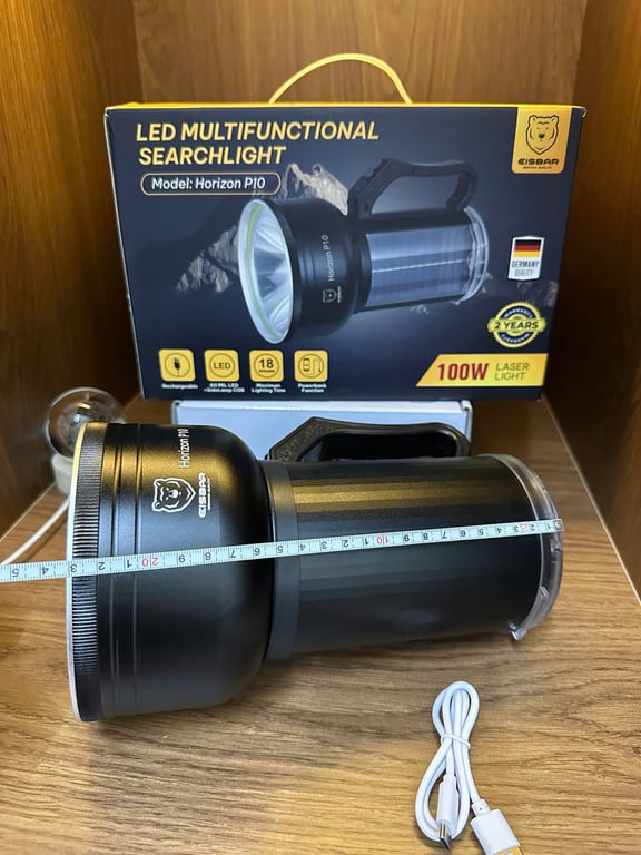 ✨ Horizon P10 – Đèn pin cầm tay siêu sáng chuẩn Đức ✨