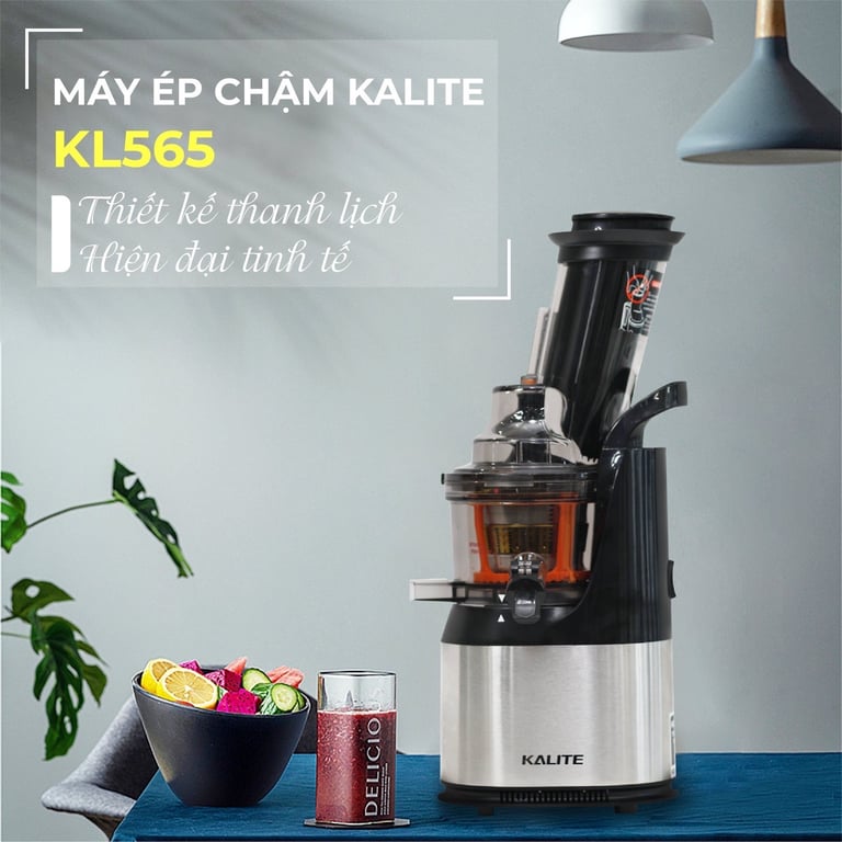 MÁY ÉP CHẬM KALITE KL-565
