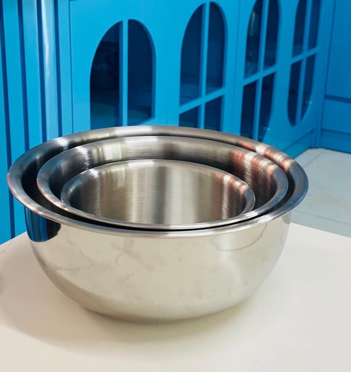 Bộ 3 thố inox Five Star - hàng xuất EU đẹp xuất sắc