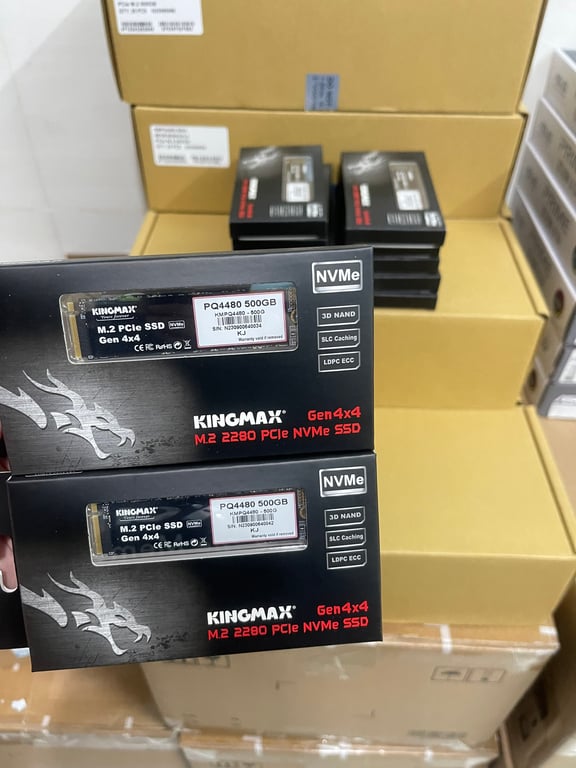 Ổ Cứng SSD KINGMAX PQ4480 500GB NVMe (Zeus M.2 PCIe/Gen4x4 R3500MB/s W 2400MB/s)