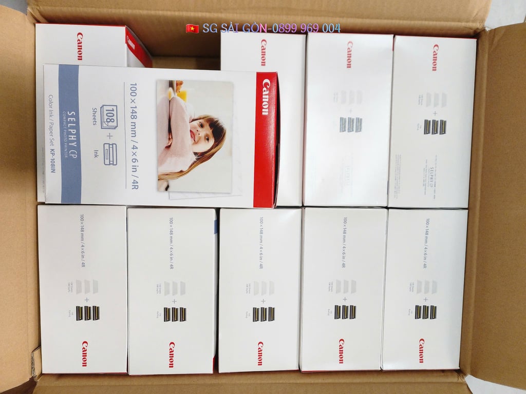 Giấy In Ảnh Canon KP108 Dùng Cho  CP1300