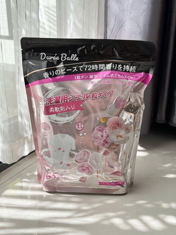 Viên giặt xả 3 -1  Duree Balle Nhật