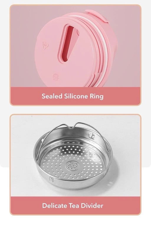 Bình ủ cháo, cốc giữ nhiệt Lady L’Amour 500ml Oyatton - O55