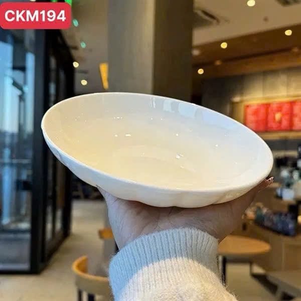 Hộp 4 đĩa sứ xương cao cấp - CKM194