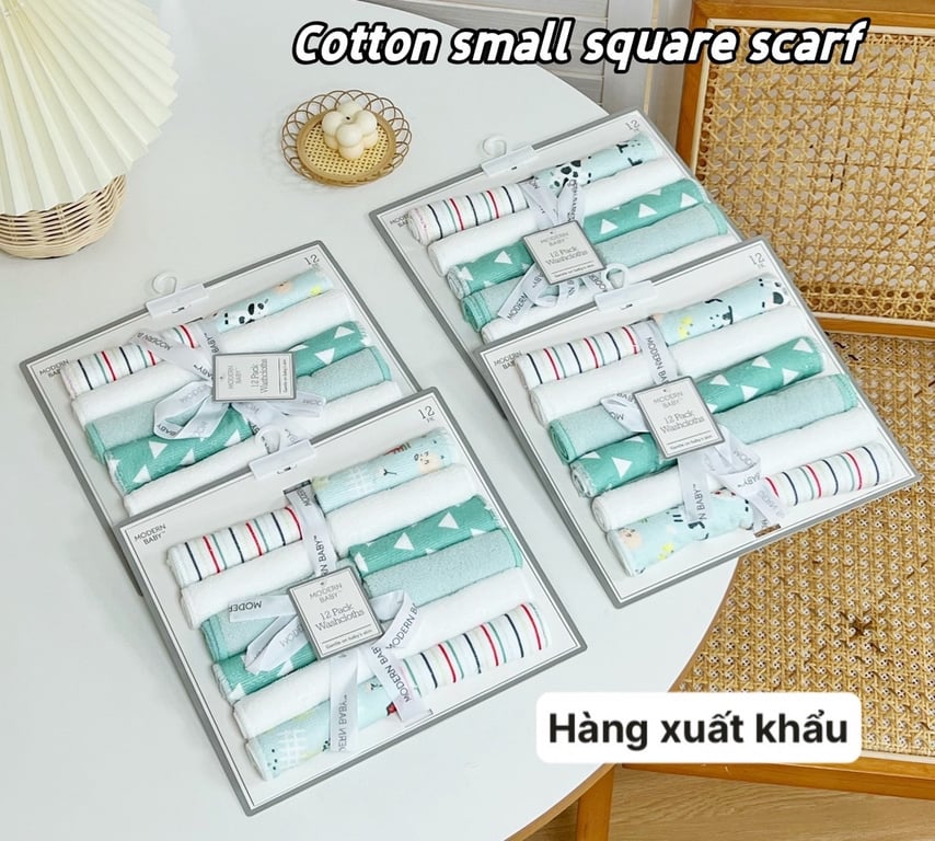 Set 12 khăn mặt LUXE WILLOW