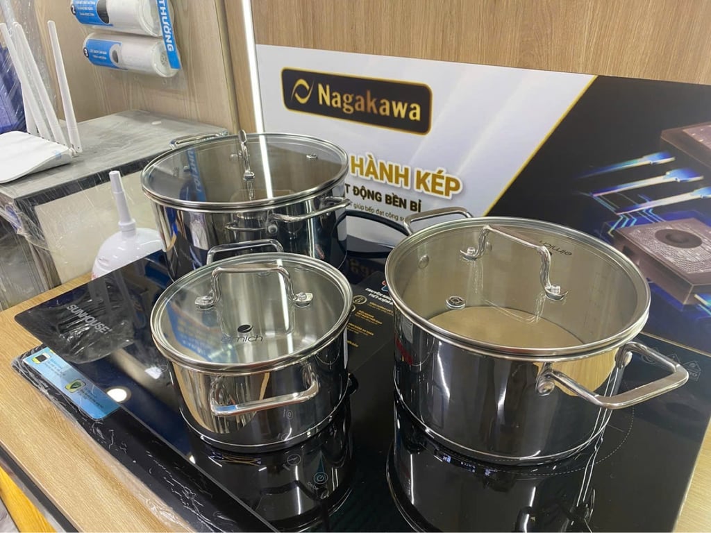 BỘ NỒI INOX ELMICH EL2437 SIZE 16 20 24CM