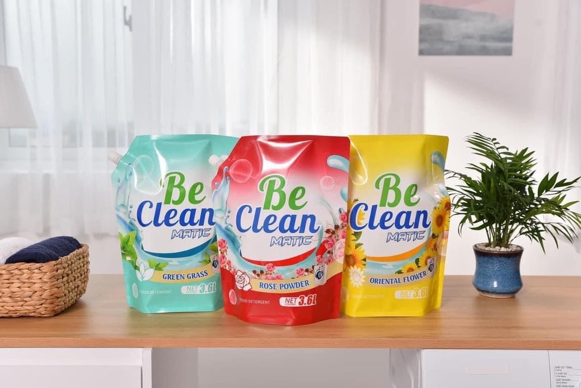 NƯỚC GIẶT #BECLEAN dung tích 3.6Lit