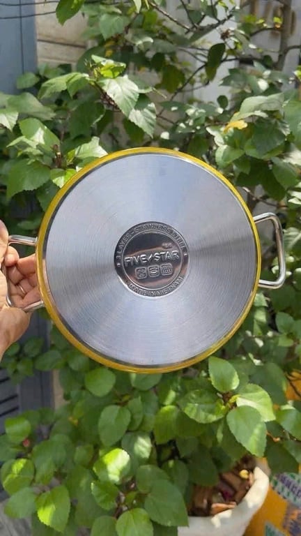 Nồi sơn màu 3 đáy inox 430 Fivestar Standard (20cm) hàng KM