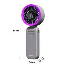 Quạt sạc USB cầm tay mini Tiross TS3422