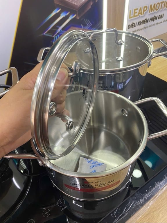 BỘ NỒI INOX ELMICH EL2437 SIZE 16 20 24CM