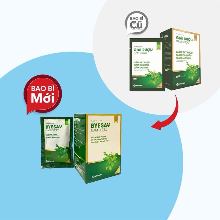 Byesay giải rượu gói /60ml h/6 gói