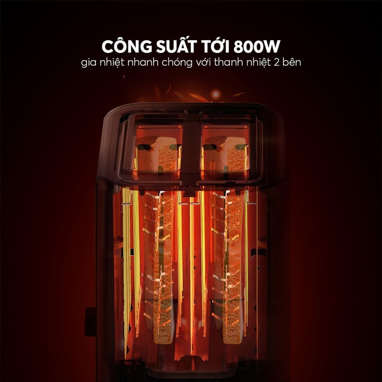 Máy nướng bánh mì Elmich TTE-8580