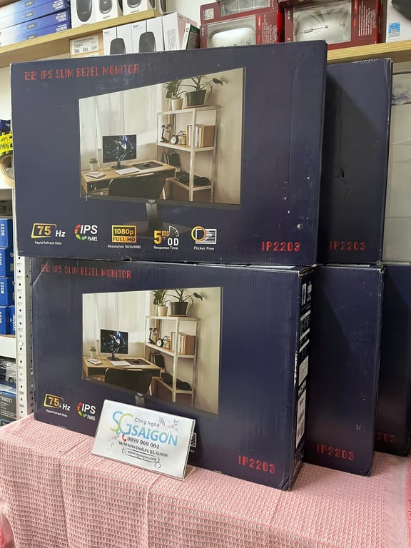 Màn Hình Máy Tính VSP IP2203 (21.5 INCH/ FHD/ IPS/ 75HZ/ 5MS)