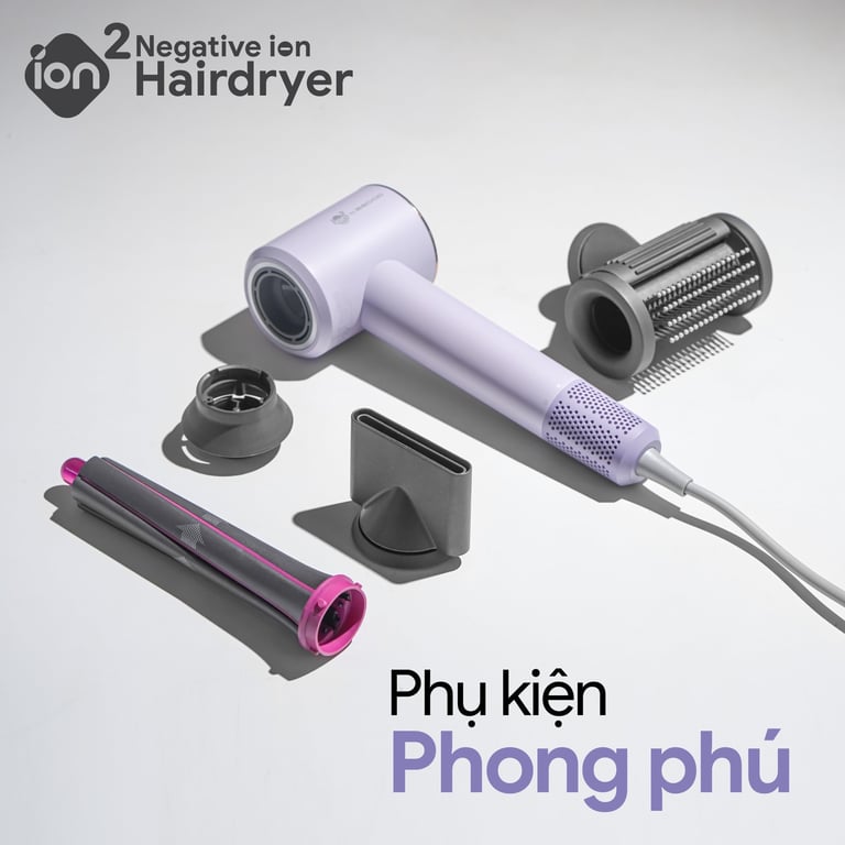 máy sấy tóc 2GOOD ion 2GOOD