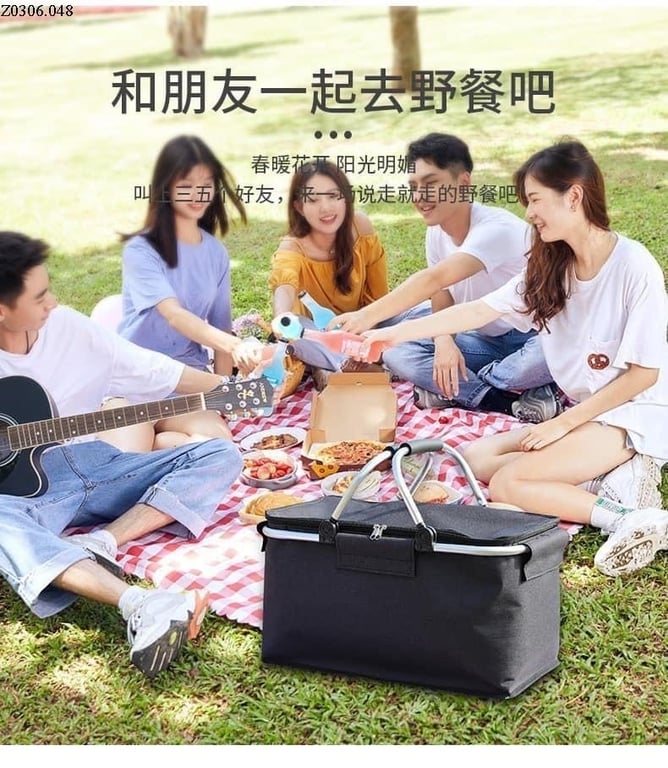 GIỎ ĐỰNG ĐỒ PICNIC CÁCH NHIỆT #NC92