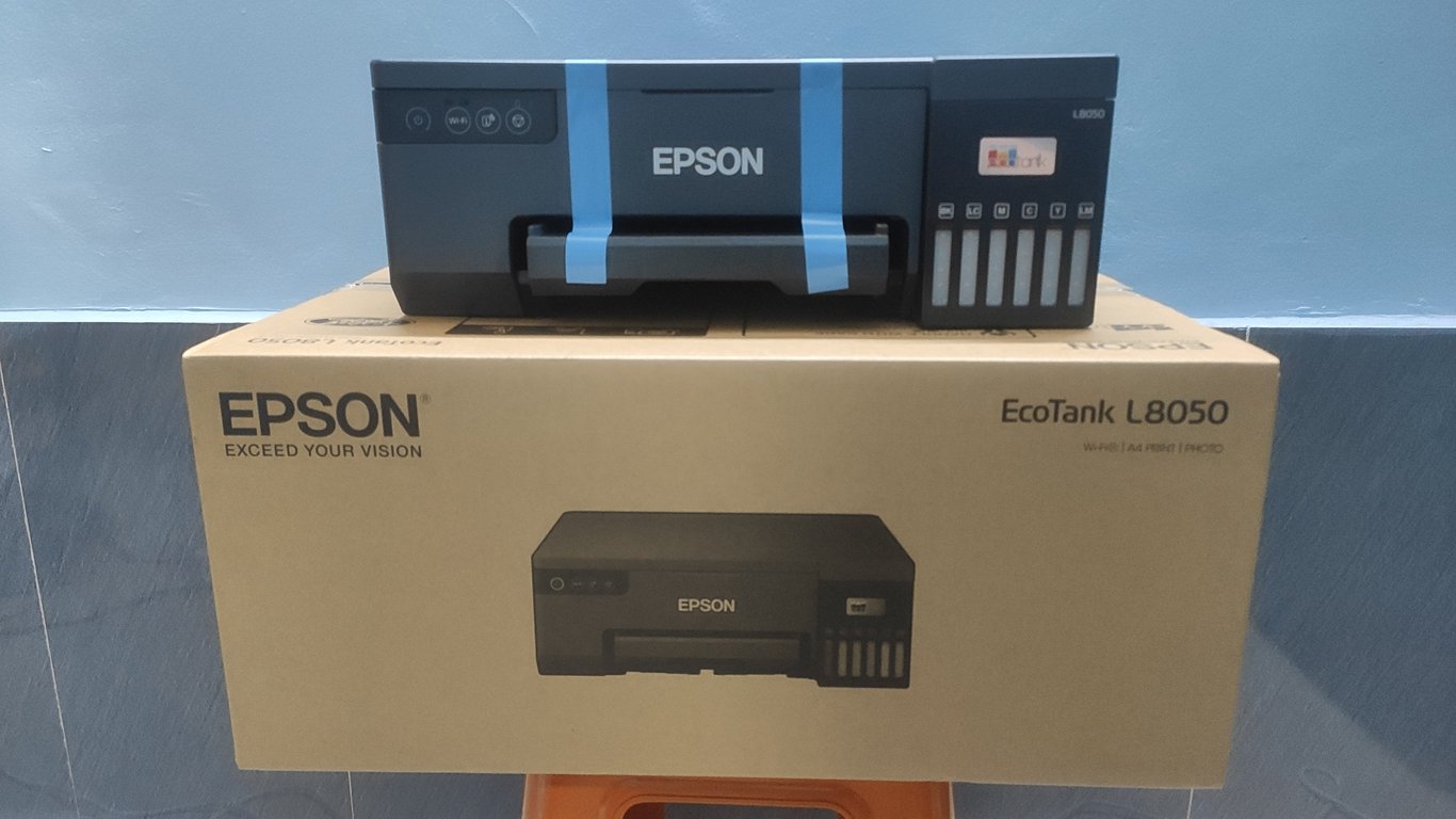 Máy In Phun Màu Đa Năng Epson L8050 (A4/ In/ USB/ WIFI) - Hàng Chính Hãng