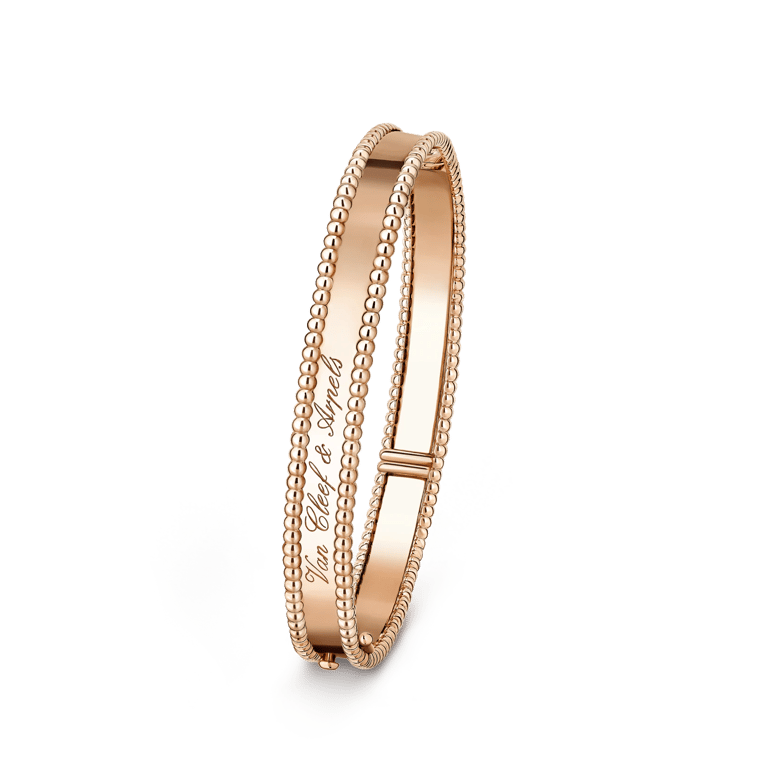 Perlée clovers bracelet, medium model