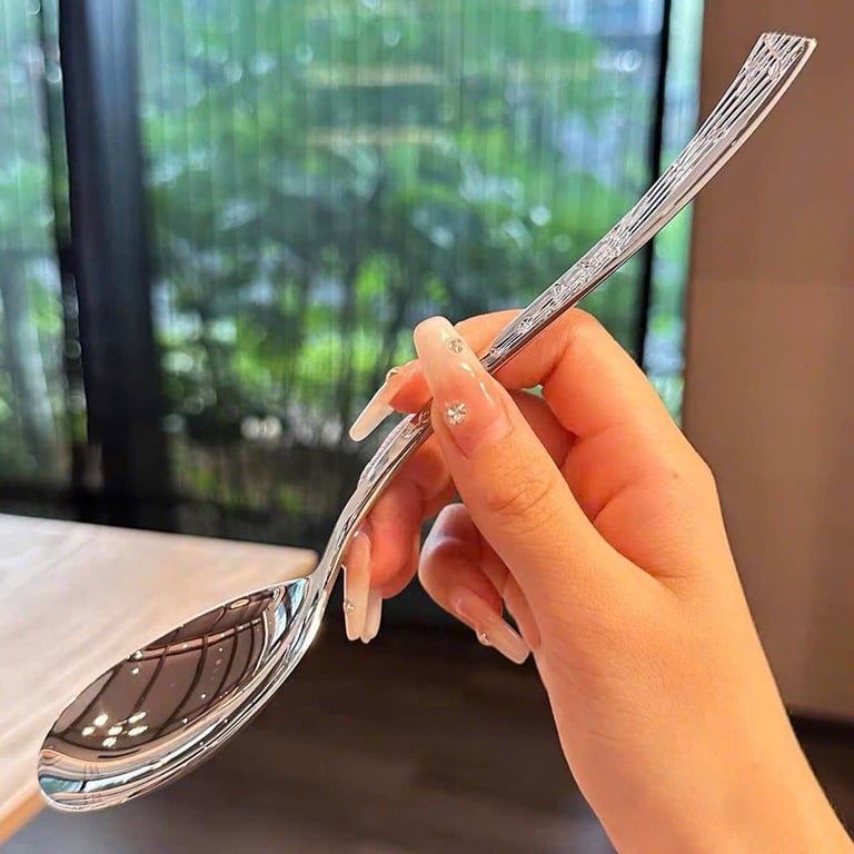 Set 2 Thìa inox Melody 20cm siêu sang RK758