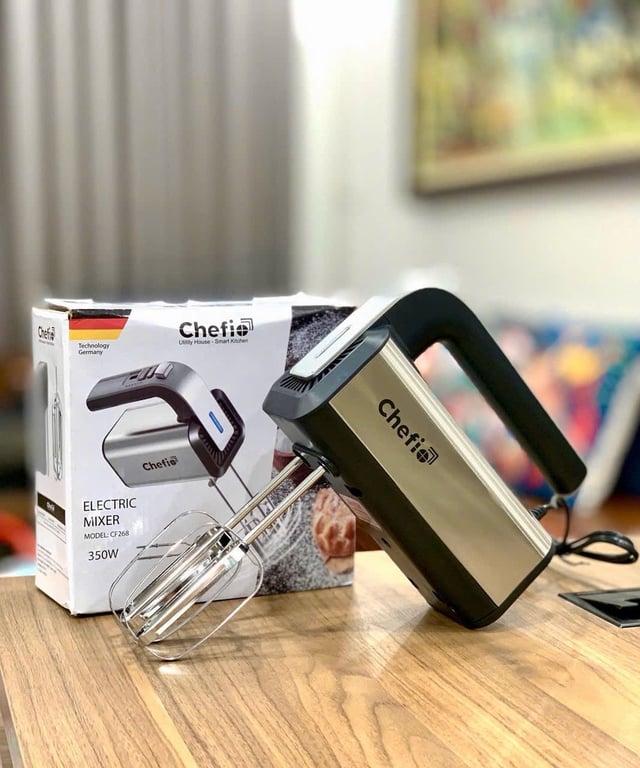 MÁY ĐÁNH TRỨNG CẦM TAY CHEFIO 500W