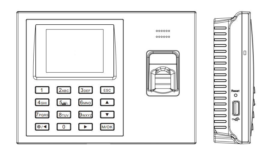 Máy Chấm Công Vân Tay Ronald Jack 9300 Pro
