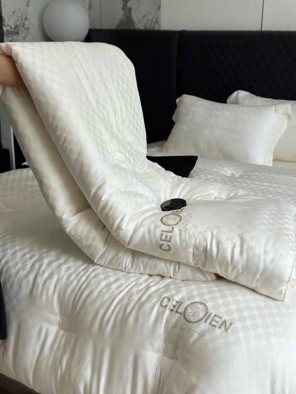 CHĂN TƠ TẰM BÔNG ĐẬU NÀNH NHẬP KHẨU CAO CẤP CELIEN 2MX2M3