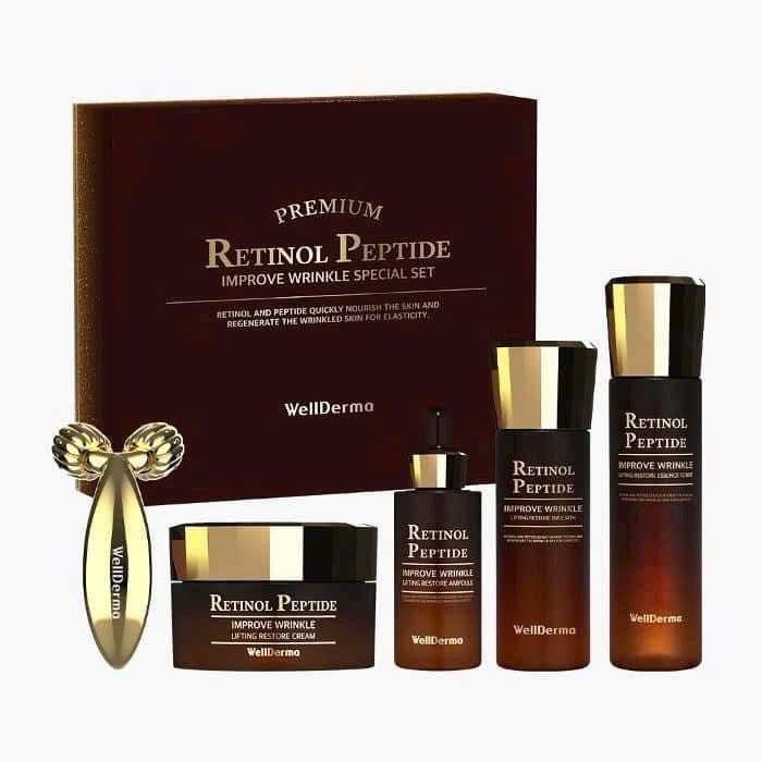 BỘ DƯỠNG DA  RETINOL PEPTIDE WELLDERMA