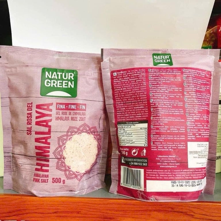 MUỐI HỒNG HIMALAYA NATURGREEN