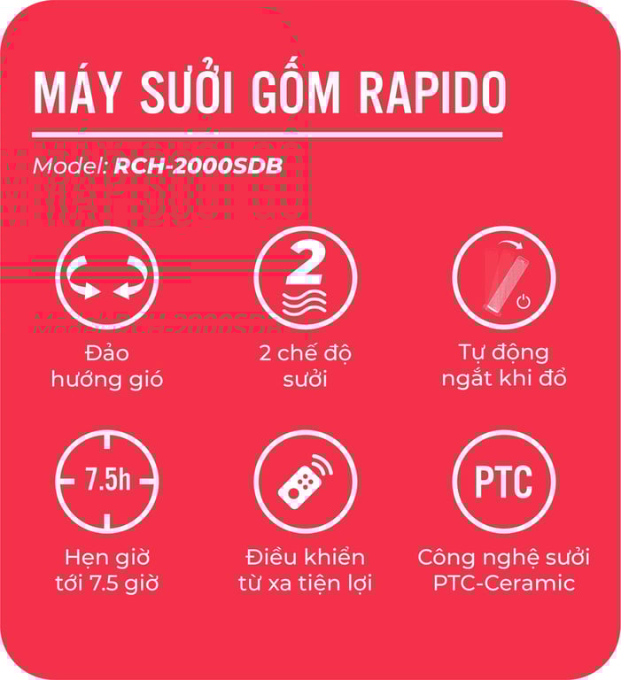 MÁY SƯỞI GỐM RAPIDO