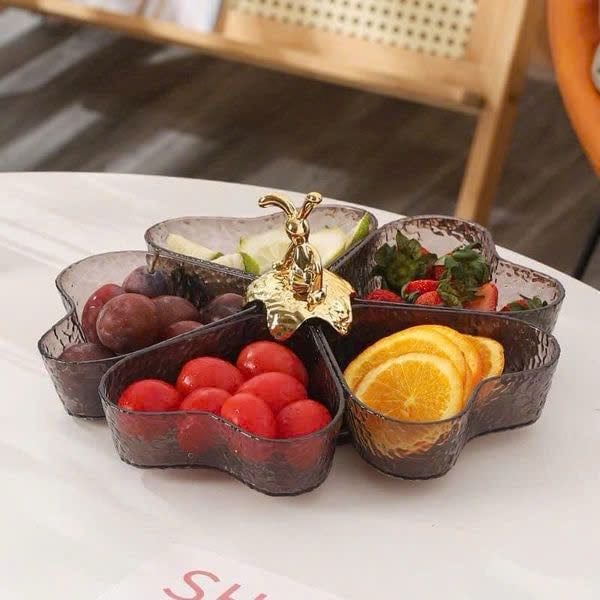 KHAY MỨT TRÁI TIM 5 NGĂN XÁM KHÓI