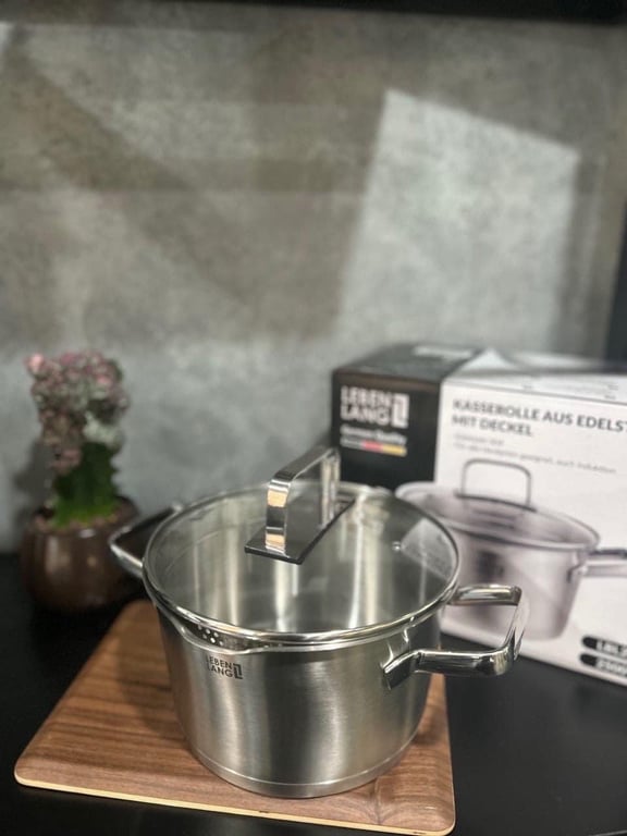 Nồi inox 304 LEBENLANG LBL2529 20cm✌️