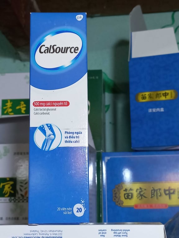 Calci sandoz GSK hộp tube 20 viên 8/25