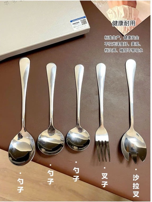 SET 5 THÌA CAO CẤP MOYDO