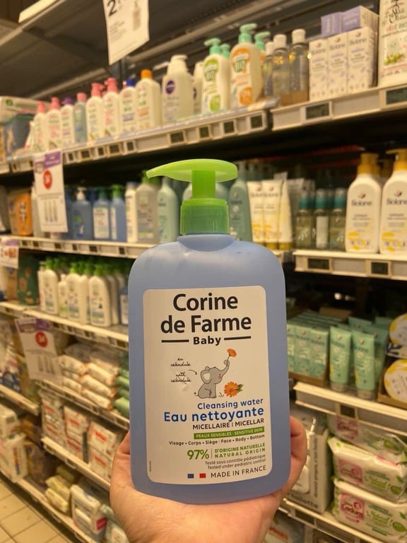 TẨY TRANG CORINE DE FARME BABY BIO