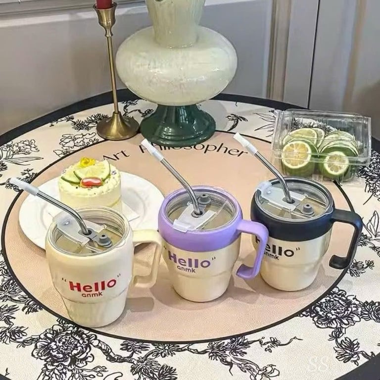 Cốc giữ nhiệt phiên bản Hello 480ml