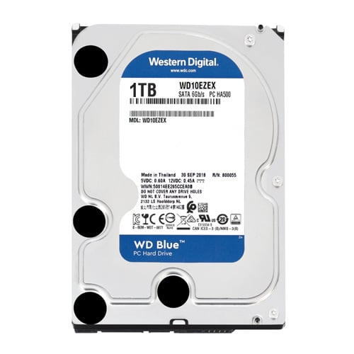 HDD WESTERN BLUE 1TB  7200RPM (BLUE)