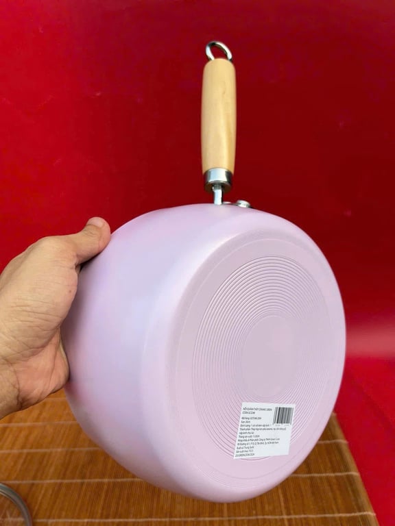 Quánh đúc tay gỗ 20cm Green cook - hkm Nutifood