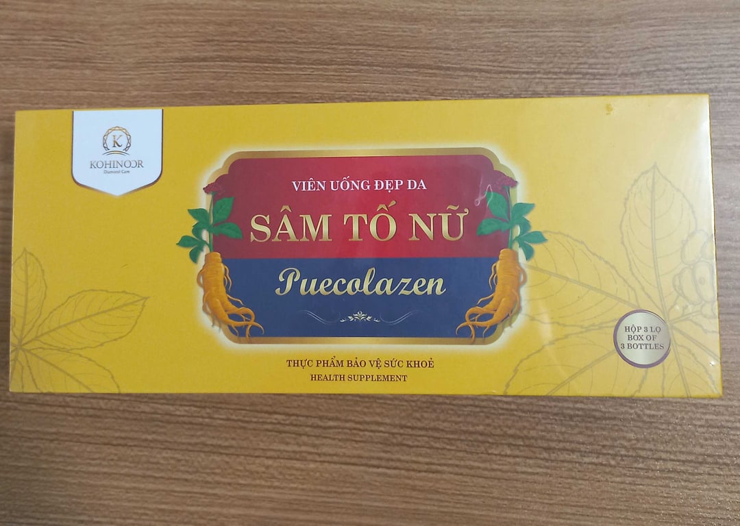 Sâm tố nữ h/3 lọ *15v
