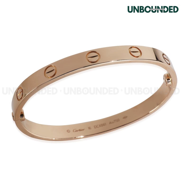 CARTIER LOVE BRACELET, CLASSIC