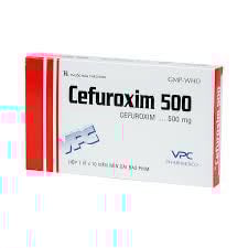 Cefuroxim 500 Cửu Long h/10v