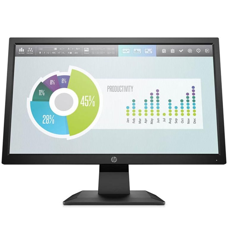 Màn Hình HP P204v 19.5-inch Monitor/ 1600x900/ TN/ VGA/ HDMI/ 200nits/ 3Y WTY (5RD66AA)