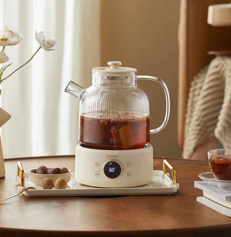 ẤM ĐIỆN PHA TRÀ OIDIRE, LÕI LỌC INOX 304