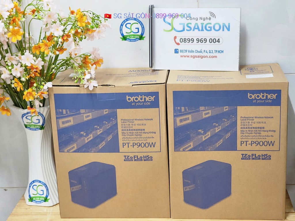 Máy In Nhãn Brother PT- P900W - Hàng Chính Hãng