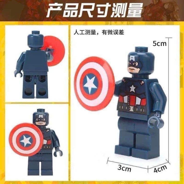 Bộ 36 chi tiết đồ chơi lego cho bé