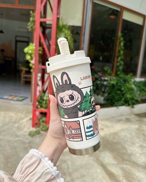 bình GIỮ NHIỆT LABUBU 600mL