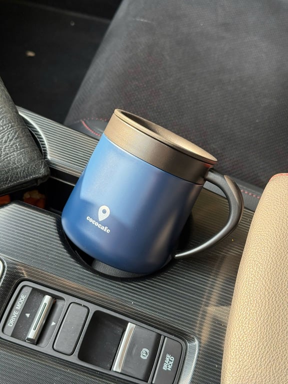 KBN121 - CỐC GIỮ NHIỆT CAO CẤP CÓ NẮP TRƯỢT COCO CAFÉ KAKUSEE