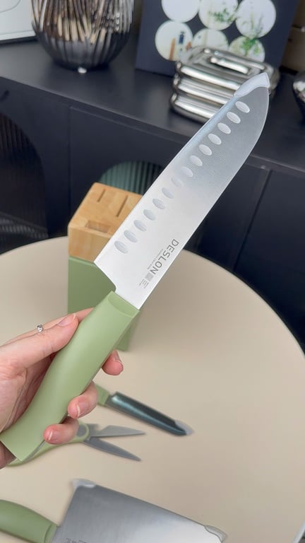 BỘ DAO BẾP XANH BƠ DESLON