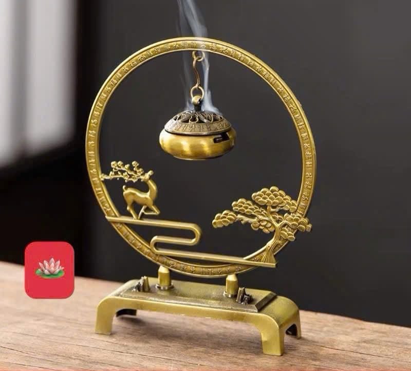 Lư Đốt Nhang Trầm Hương , Xông Nụ Trầm