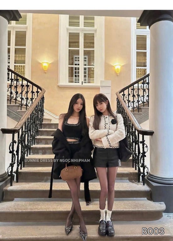 B003- áo dạ viền QCCC