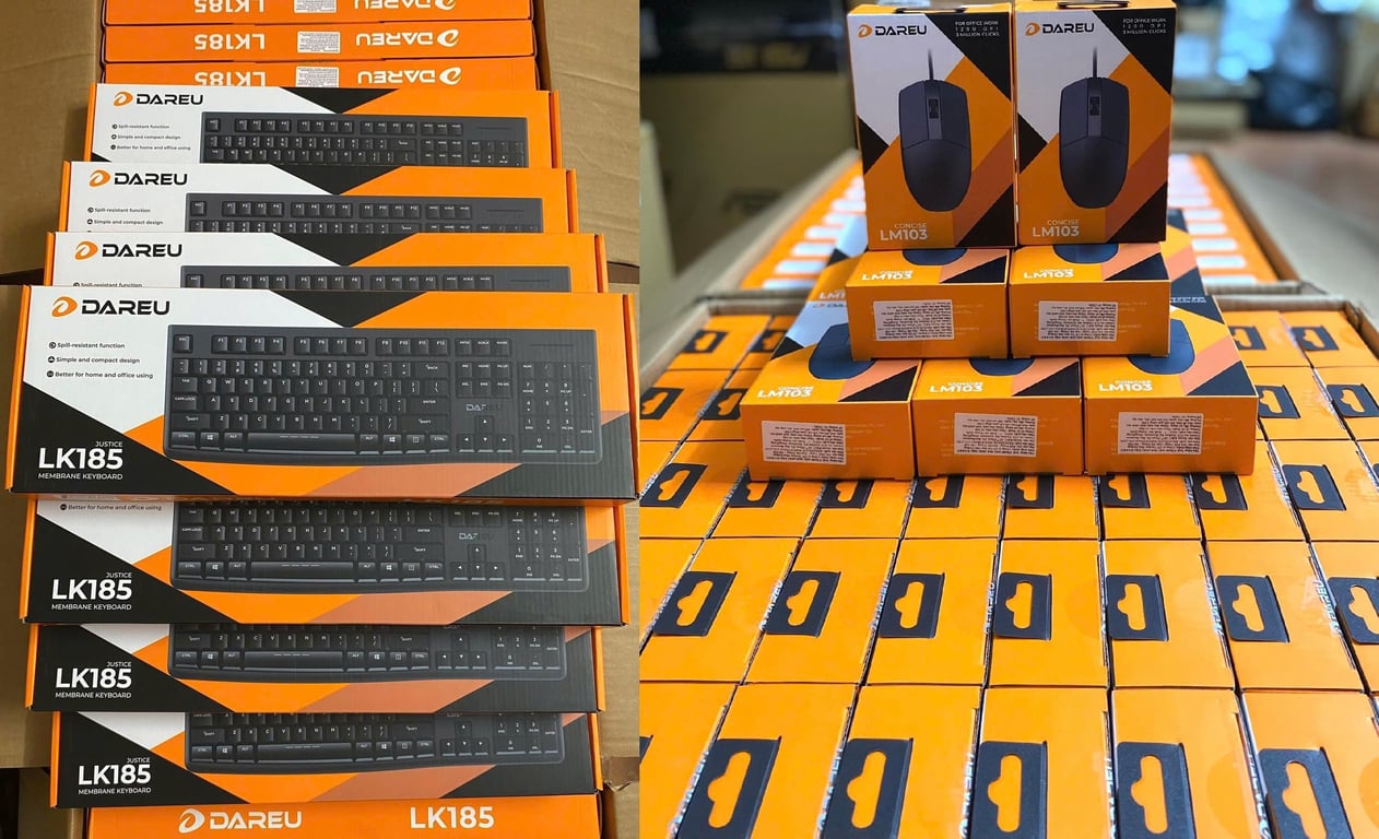 Combo phím chuột vp DAREU LK185 + LM103