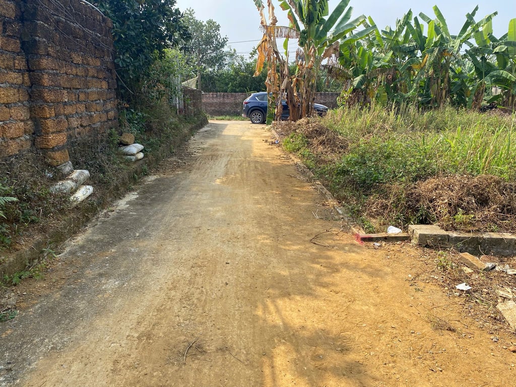 80.6m2 Tân Xã, Thạch Thất, Hòa Lạc. Sẵn 60m2 thổ cư, còn lại đất CLN